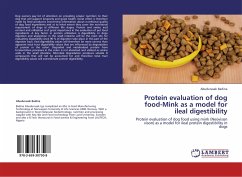 Protein evaluation of dog food-Mink as a model for ileal digestibility