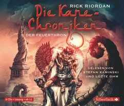Cover Der Feuerthron / Kane-Chroniken Bd.2 (6 Audio-CDs)
