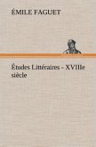 Études Littéraires - XVIIIe siècle.