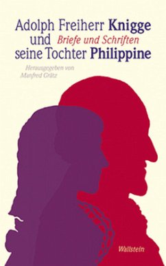 Adolph Freiherr Knigge und seine Tochter Philippine - Knigge, Adolph von;Knigge, Philippine Freiin