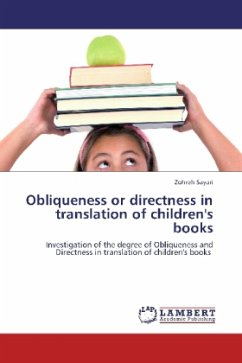 Obliqueness or directness in translation of children's books