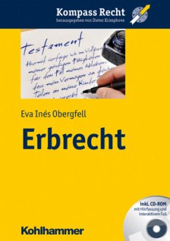 Erbrecht, m. CD-ROM - Obergfell, Eva I.