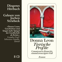 Tierische Profite / Commissario Brunetti Bd.21 (8 Audio-CDs) - Leon, Donna