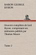 Oeuvres complètes de lord Byron. Tome... - Bild 1