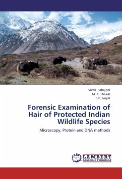 Forensic Examination of Hair of Protected Indian Wildlife Species