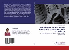 Optimization of Parameters for Friction stir welded joint on AA6070