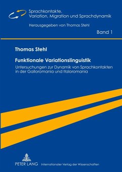 Funktionale Variationslinguistik - Stehl, Thomas