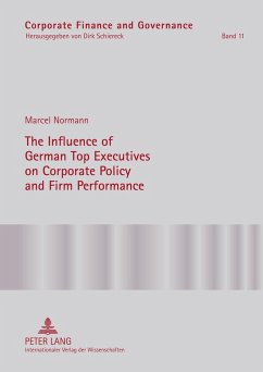 The Influence of German Top Executives on Corporate Policy and Firm Performance - Normann, Marcel