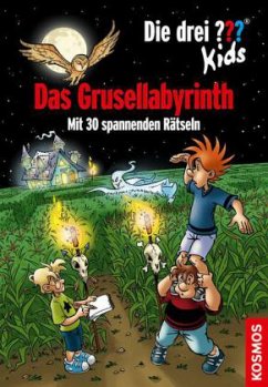 Die drei ???-Kids - Das Grusellabyrinth Cover Die drei ???-Kids - Das Grusellabyrinth