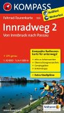 KOMPASS Fahrrad-Tourenkarte Innradweg 2, von Innsbruck nach Passau 1:50.000