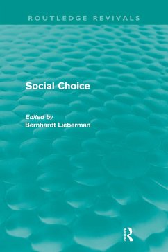 Social Choice (Routledge Revivals) - Liebermann, Bernhardt