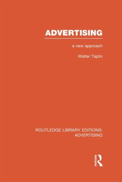 Advertising A New Approach - Taplin, Walter