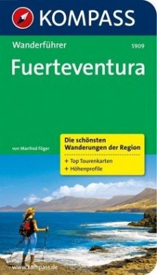 Kompass Wanderführer Fuerteventura - Föger, Manfred