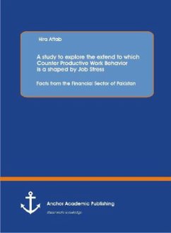 A study to explore the extend to which Counter Productive Work Behavior is a shaped by Job Stress: Facts from the Financial Sector of Pakistan - Aftab, Hira