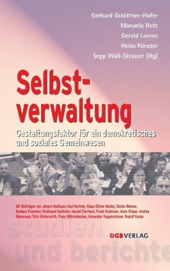 Selbstverwaltung - Gstöttner-Hofer, Gerhard;Hotz, Manuela;Lorenz, Gerald