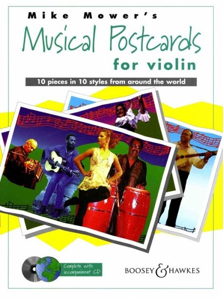 Musical Postcards (+CD) 10 pieces in 10 styles for violin