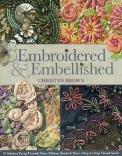 Embroidered & Embellished - Brown, Christen