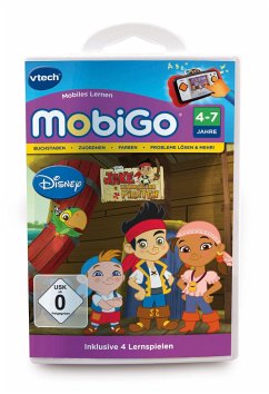 VTech 80-252804 - MobiGo: Lernspiel, Jake und die Nimmerland Piraten