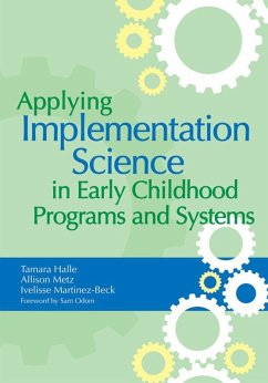 Cover Applying Implementation Science in Early Childhood Programs and Systems