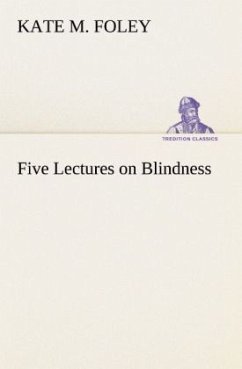 Cover Five Lectures on Blindness