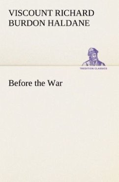 Cover Before the War