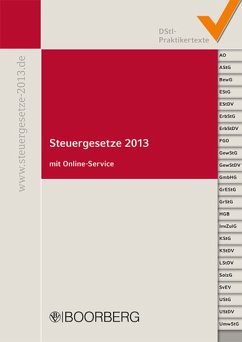 Cover Steuergesetze 2013
