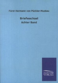 Briefwechsel - Pückler-Muskau, Hermann von