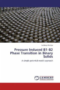 Pressure Induced B1-B2 Phase Transition in Binary Solids