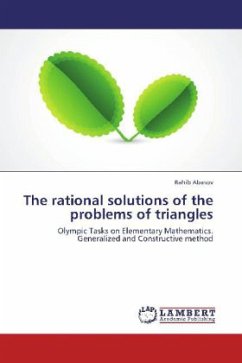 The rational solutions of the problems of triangles - Abasov, Rahib