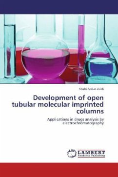 Development of open tubular molecular imprinted columns