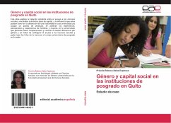 Género y capital social en las instituciones de posgrado en Quito - Salas Espinoza, Priscila Rebeca