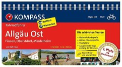 KOMPASS Fahrradführer Allgäu Ost - Füssen, Oberstdorf, Mindelheim - Enke, Ralf