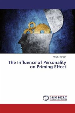 The Influence of Personality on Priming Effect - Hanson, Micah