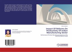 Impact Of Reforms On Productivity Of Indian Manufacturing Sector