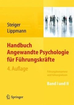 Handbuch angewandte Psychologie für Führungskräfte, 2 Bde.