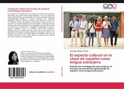 El aspecto cultural en la clase de español como lengua extranjera