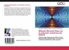 Método Wavelet Haar en la solución numérica de EDO'S - Losada Almonacid, Alexander;Polanía Quiza, Luis Arturo