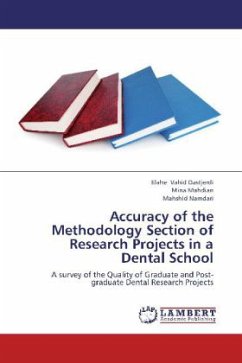 Accuracy of the Methodology Section of Research Projects in a Dental School
