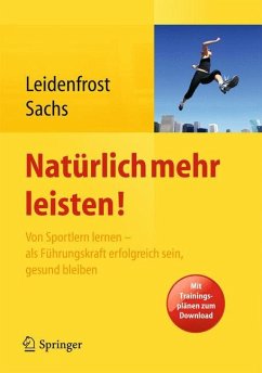 Natürlich mehr leisten! - Leidenfrost, Jana;Sachs, Andreas