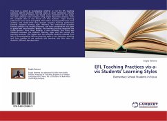 EFL Teaching Practices vis-a-vis Students' Learning Styles