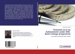 Potential vis-à-vis Achievement under SHG-Bank Linkage programme