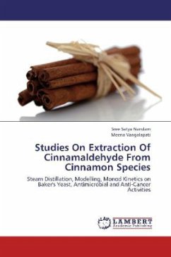 Studies On Extraction Of Cinnamaldehyde From Cinnamon Species