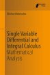 Single Variable Differential and... - Bild 1