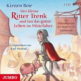 Der kleine Ritter Trenk und fast das ganze Leben im Mittelalter / Der kleine Ritter Trenk Bd.4 (5 Audio-CDs)