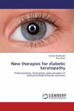 New therapies for diabetic keratopathy - Abdelkader, Hamdy;Alany, Raid