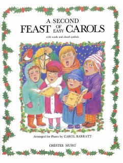 Cover A SECOND FEAST OF EASY CAROLS FOR PIANO WITH WORDS AND CHORD SYMBOLS BARRATT, CAROL, ED.