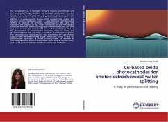 Cu-based oxide photocathodes for photoelectrochemical water splitting
