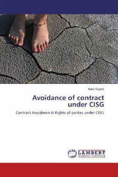 Avoidance of contract under CISG - Gupta, Karn