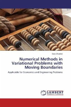 Numerical Methods in Variational Problems with Moving Boundaries