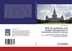 MOE fee guidelines and budget management in secondary schools in Kenya
